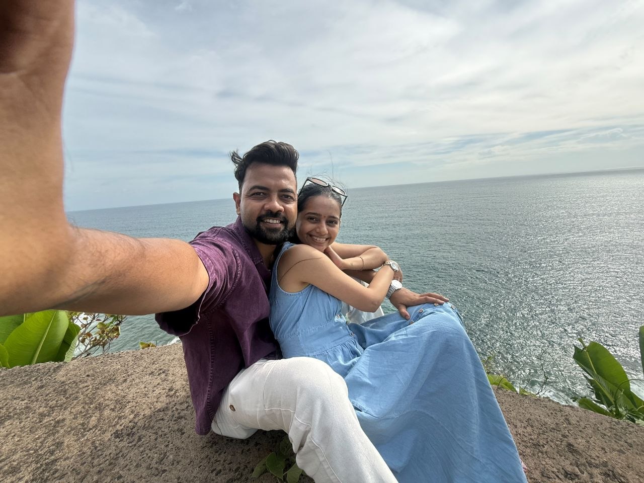 Sunlit days and shared dreams by the ocean